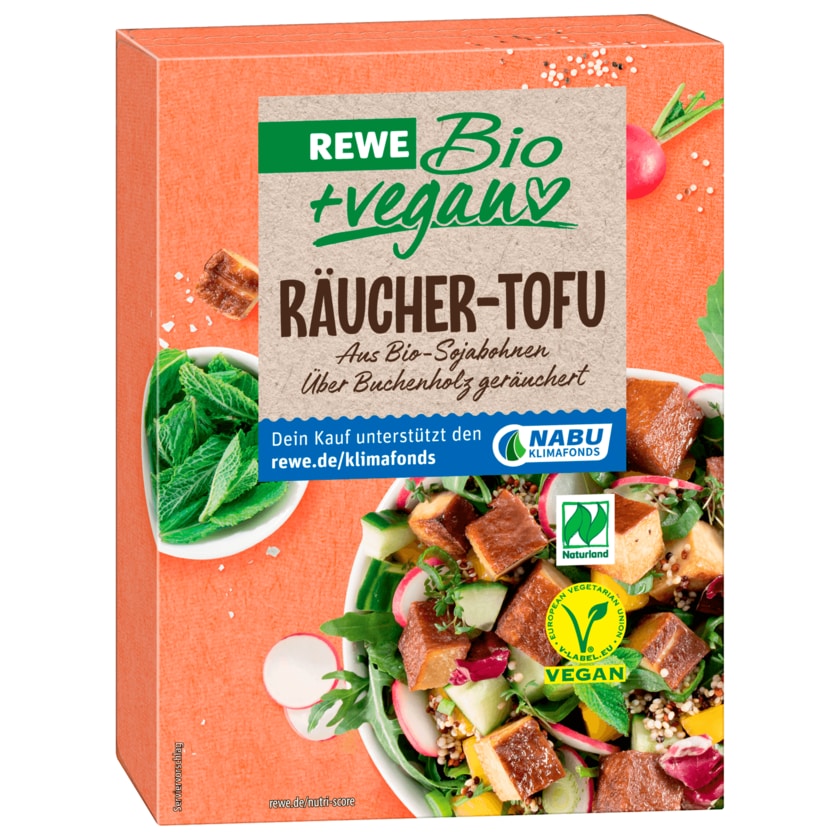 REWE Bio + vegan Räucher-Tofu 2x175g